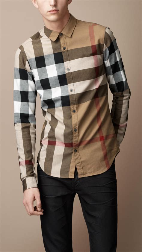 burberry top shirts|Burberry shirts for men price.